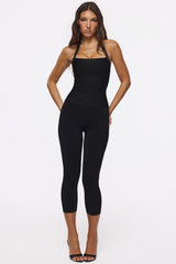 black bandage pants