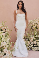 ivory balconette corset bridal gown - limited edition