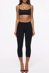 black bandage pants