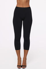 black bandage pants